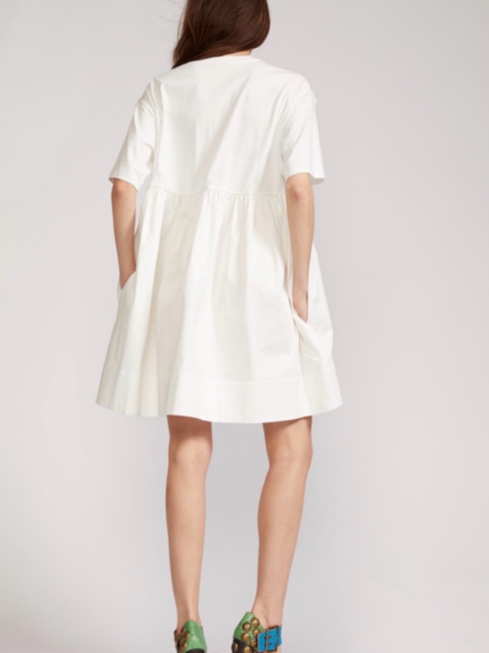 Cynthia Rowley Bree Combo T Shirt Dress - Picture 3 of 8